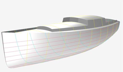 BM31 bristol 3D hull lines