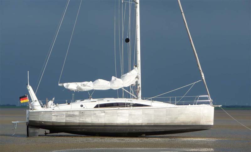 BM40 clipper in tide waters